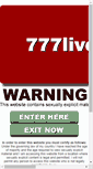 Mobile Screenshot of 777live.com