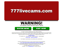 Tablet Screenshot of 777live.com